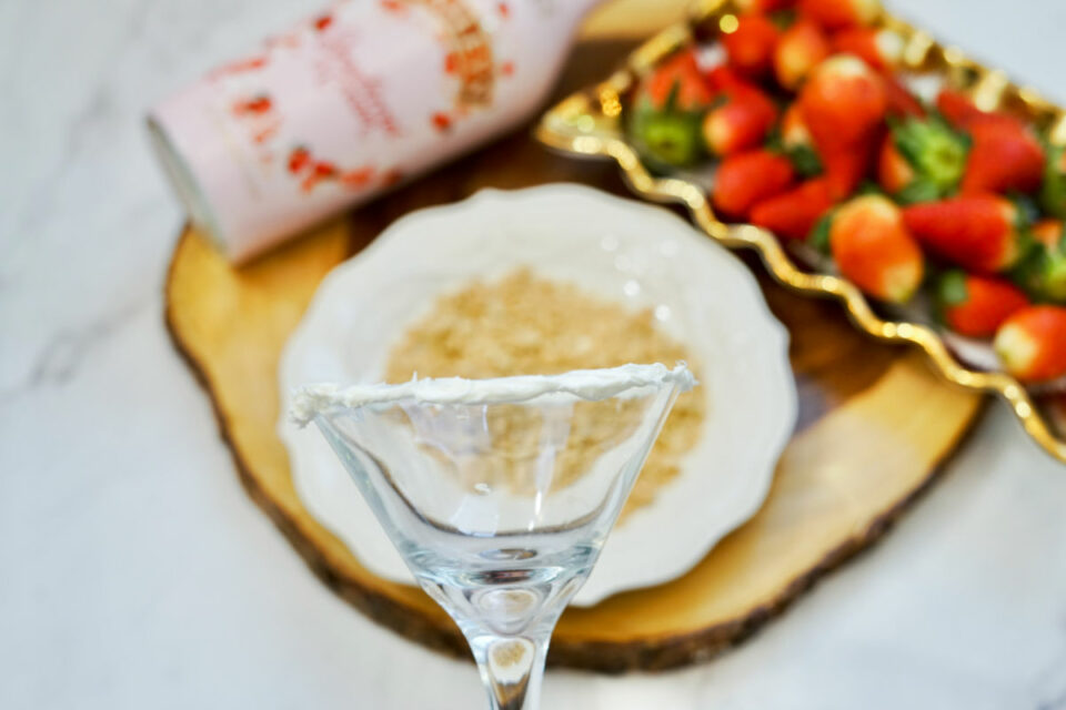 Strawberry Shortcake Martini