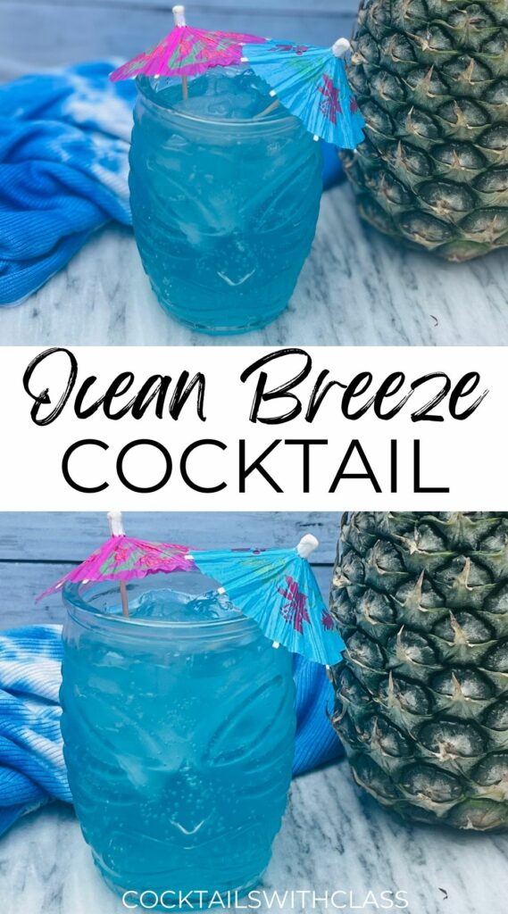 Ocean breeze cocktail