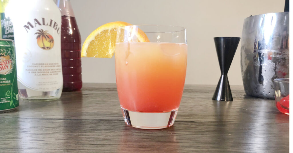 Malibu Rum Punch Recipe Cocktails With Class