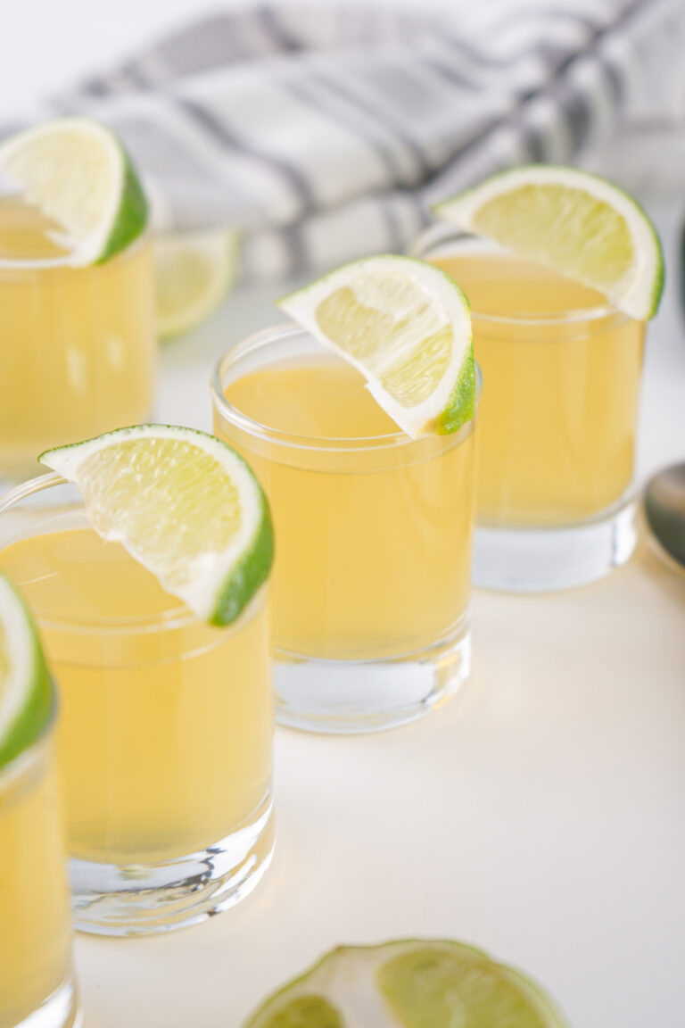 green tea shots