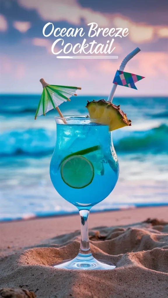 how to make an Ocean breeze cocktail
