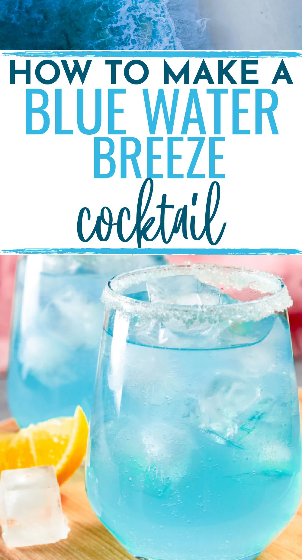 How to make an ocean breeze cocktail
