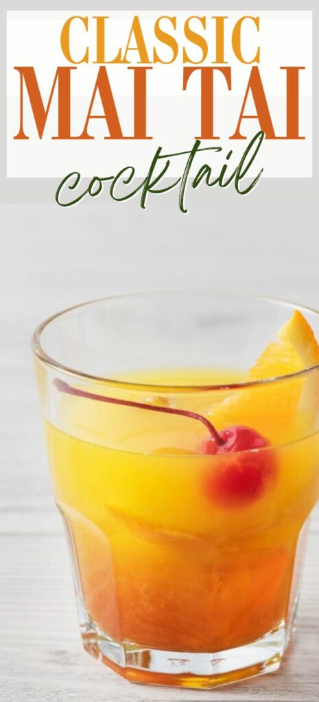 mai tai cocktail