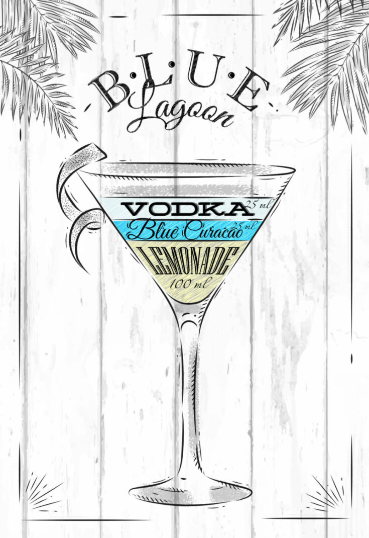 Blue Lagoon Cocktail