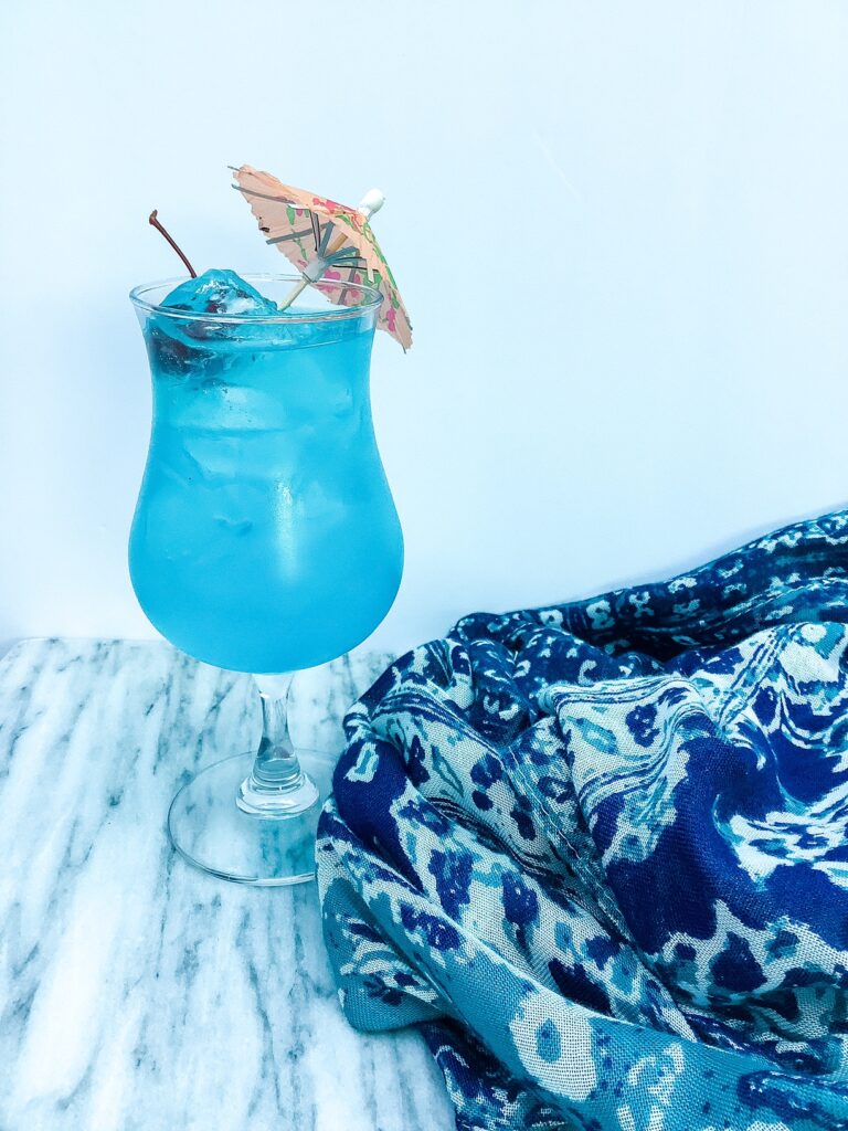 Blue Lagoon cocktail