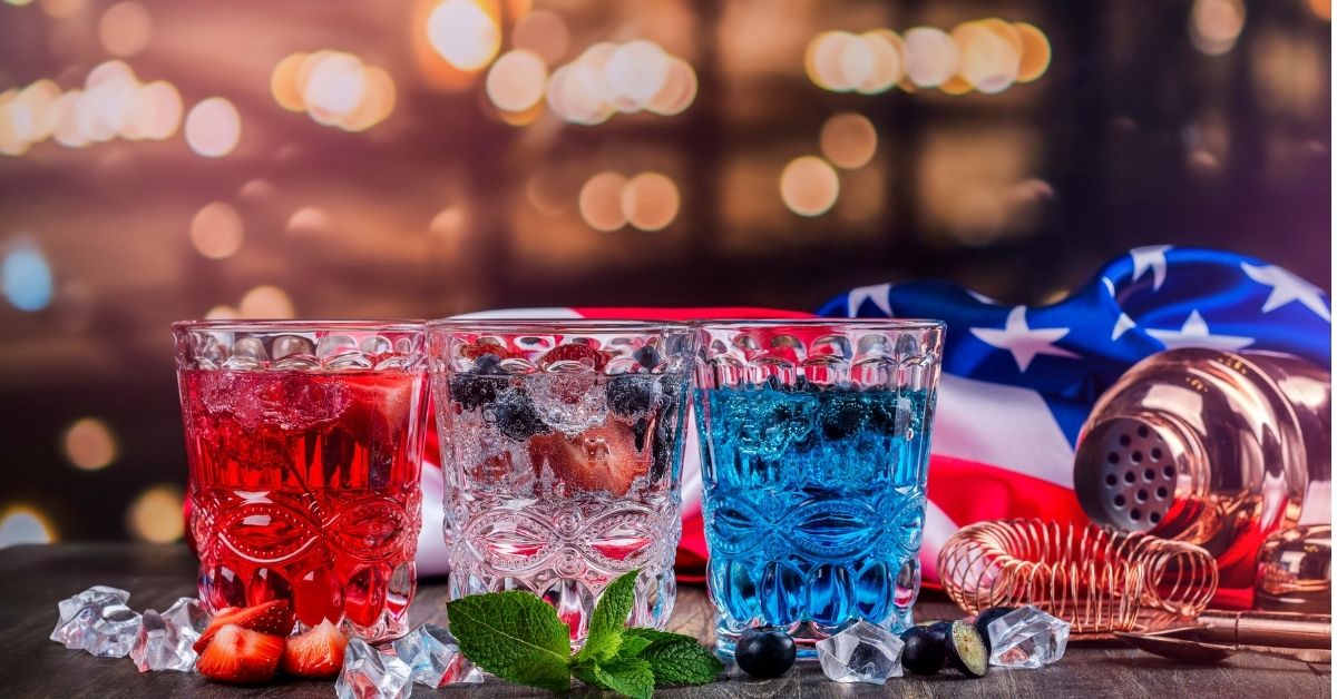 Patriotic cocktails