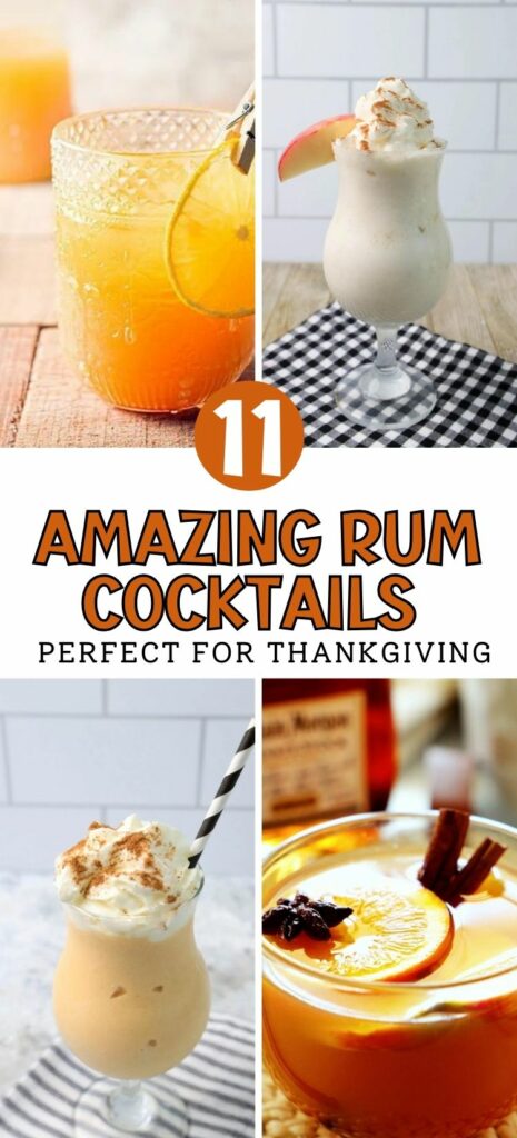 fall rum cocktails