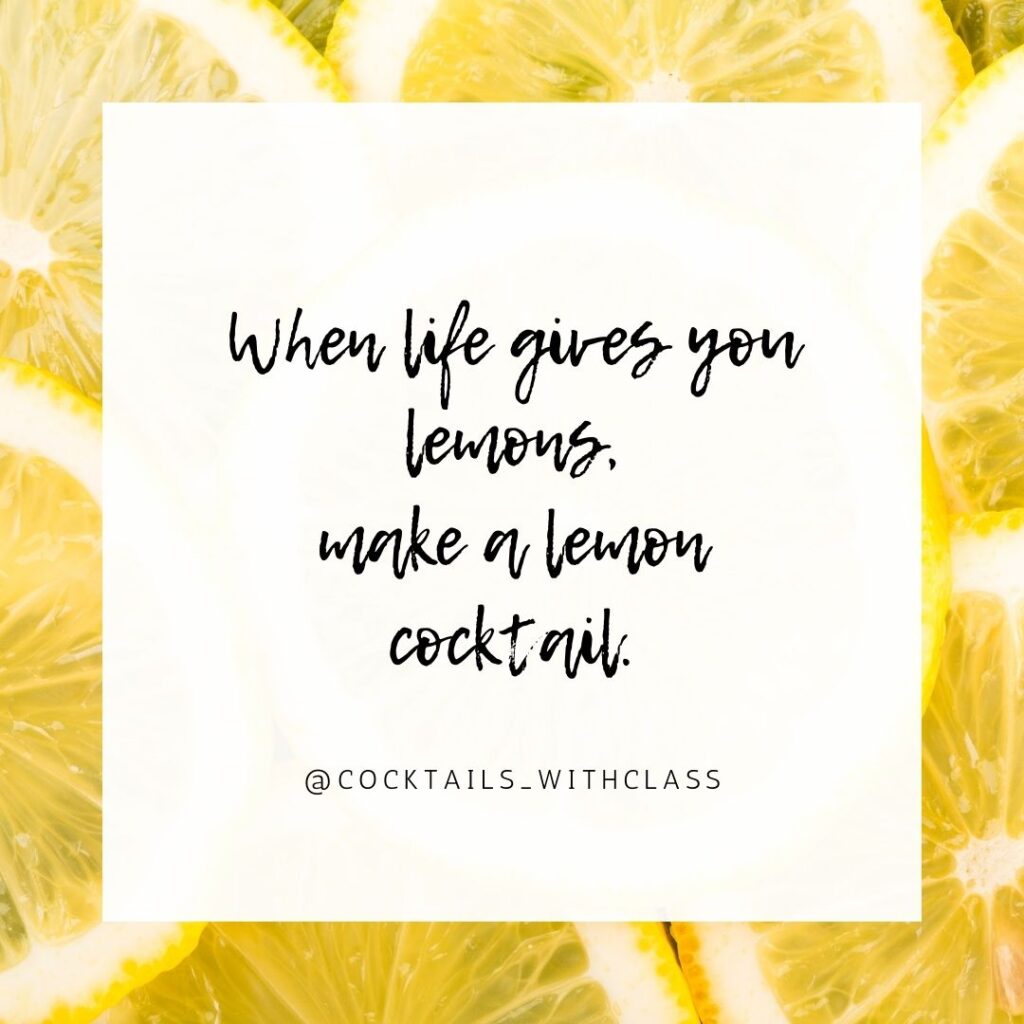 instagram quotes about cocktails