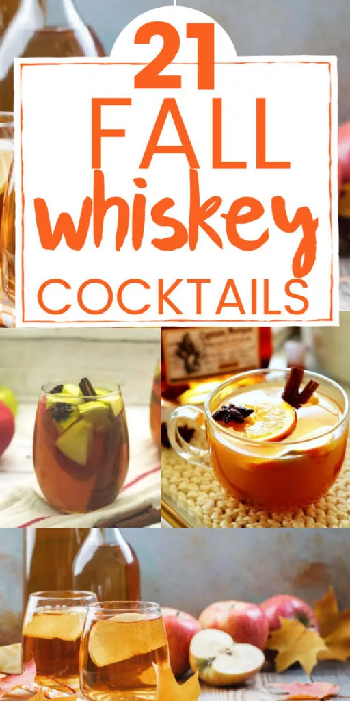 Fall Bourbon cocktails