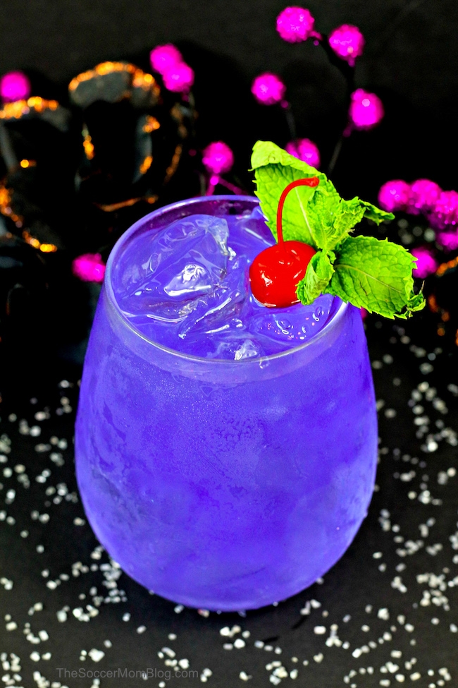 Purple Halloween Cocktail