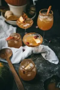 Fall bourbon cocktail