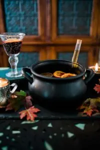Halloween sangria punch