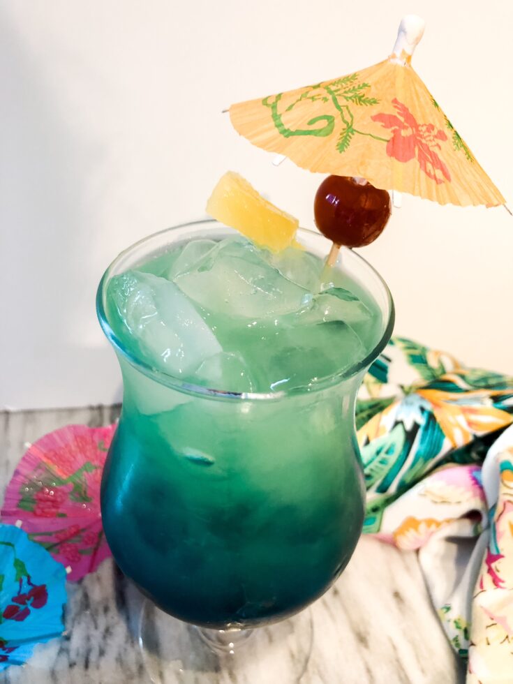 blue Curacao cocktail