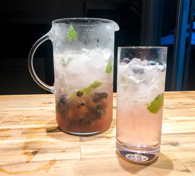 blueberry mojito pitcher recipe