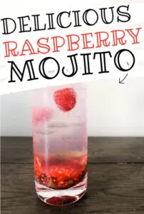 raspberry mojito