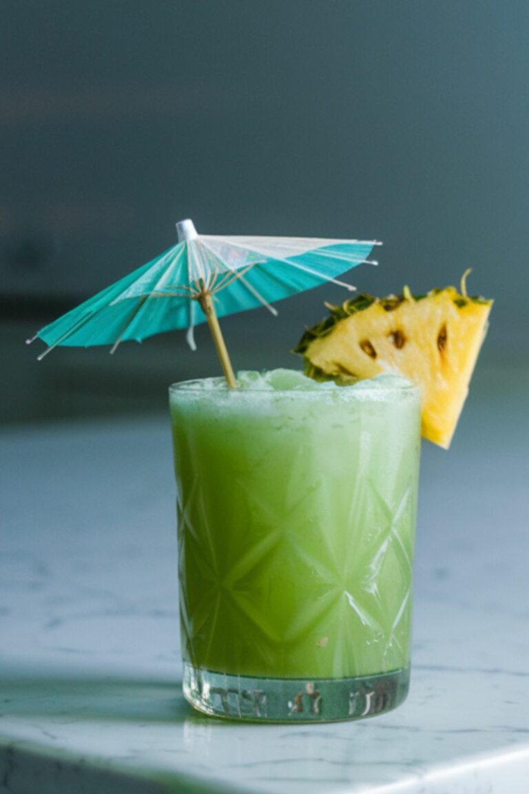 green hawaiian cocktail