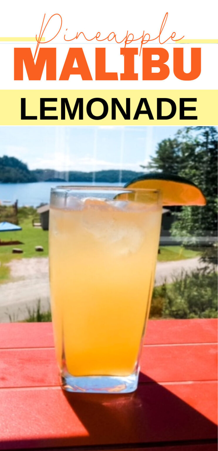 Malibu Lemonade Cocktail