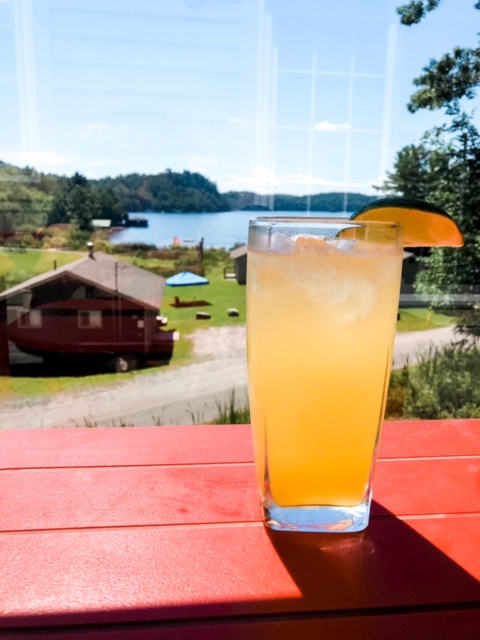 Malibu Lemonade cocktail