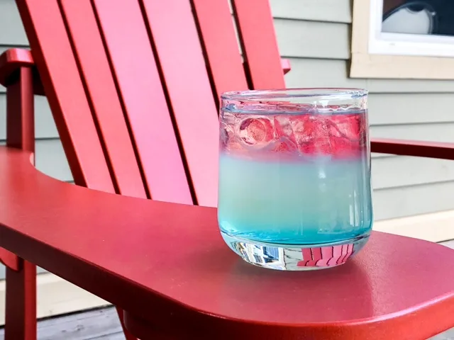 pink gin cocktail