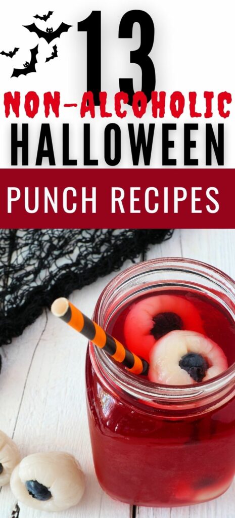 Halloween non-alcoholic punch recipes 