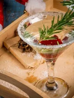 Holiday cocktails with vodka
