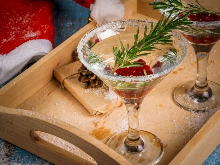 Holiday cocktails with vodka