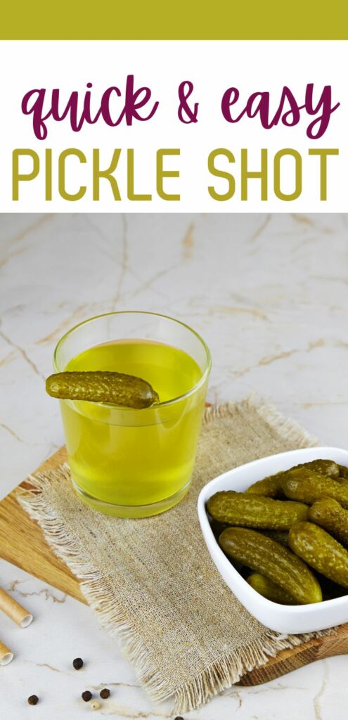 Pickle shot recipe