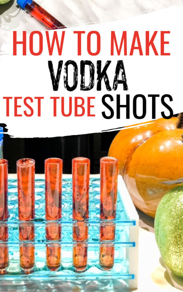 Easy Vodka Test Tube Shots
