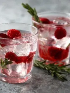 Christmas gin cocktails