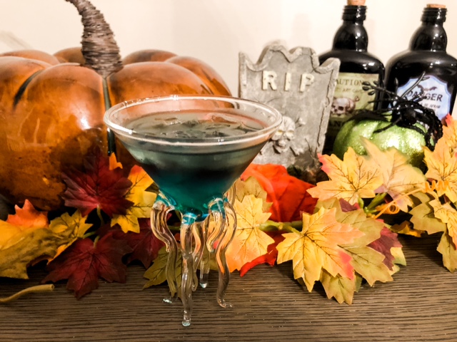 Halloween beetlejuice cocktail