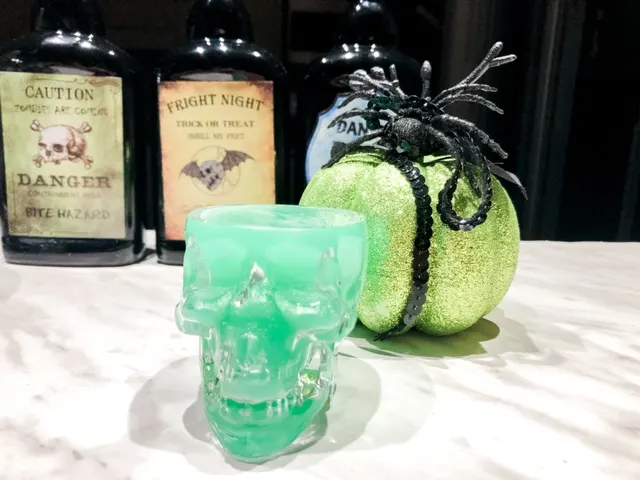 Green Halloween Cocktail