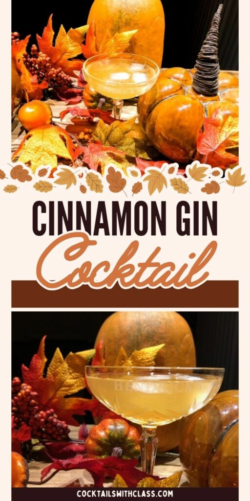 apple pie gin cocktail