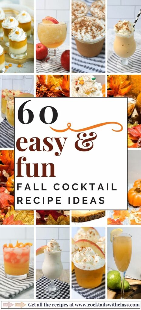 fall cocktails