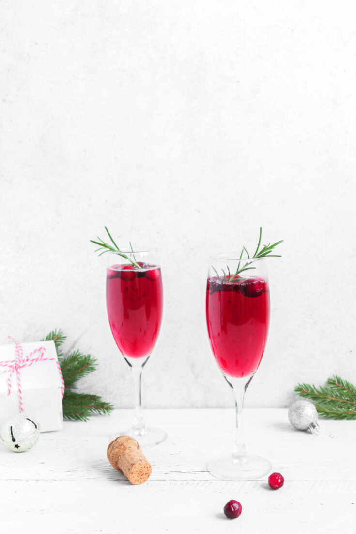 Christmas mimosa recipe