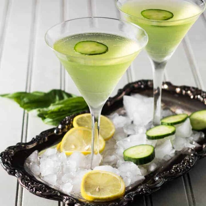 green cocktails