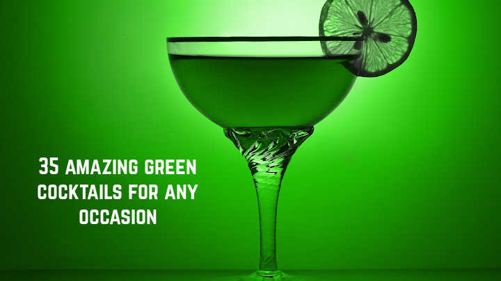 green cocktails