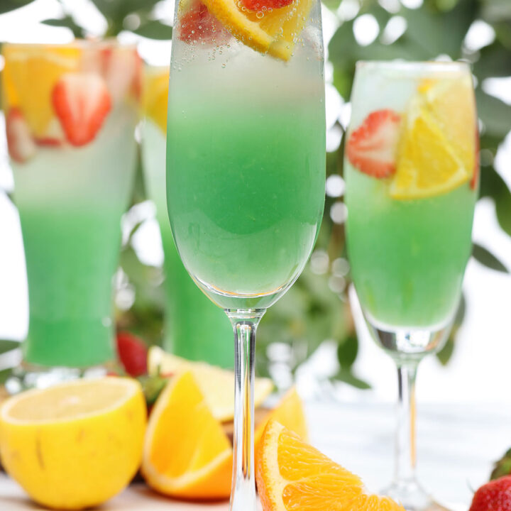 green cocktails