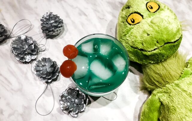 the Grinch cocktail recipe