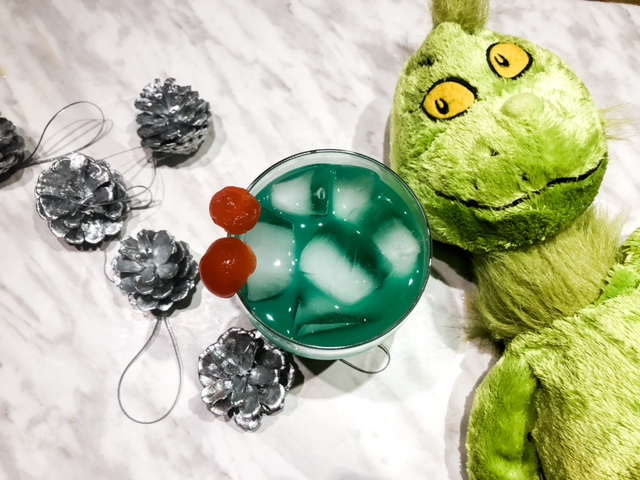 the Grinch cocktail recipe