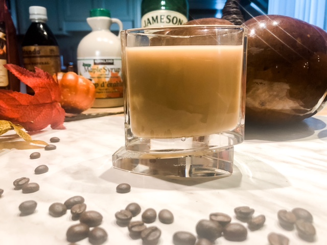 Coffee whiskey cocktail