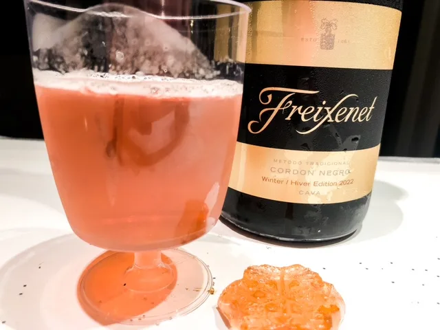 mimosa champagne jello shots