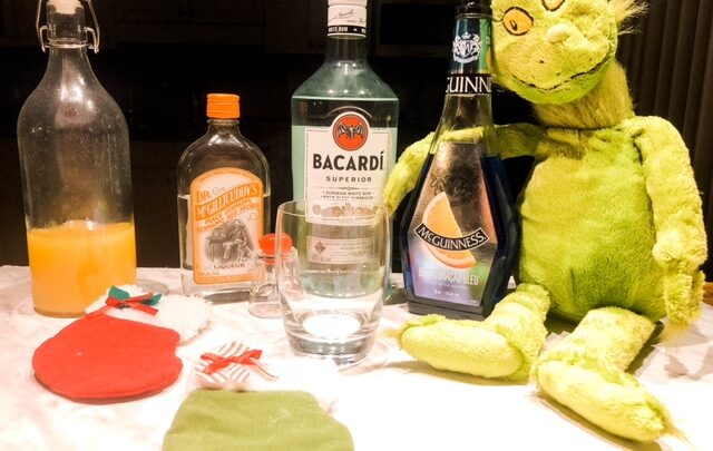The Grinch cocktails list of ingredients