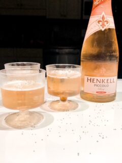 pink champagne jello shots