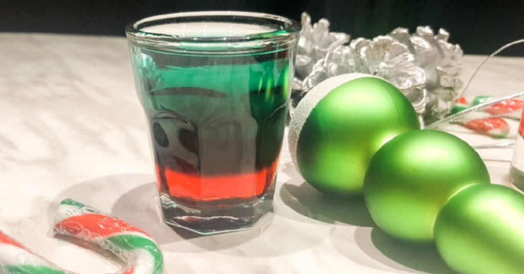 Santa shot recipe