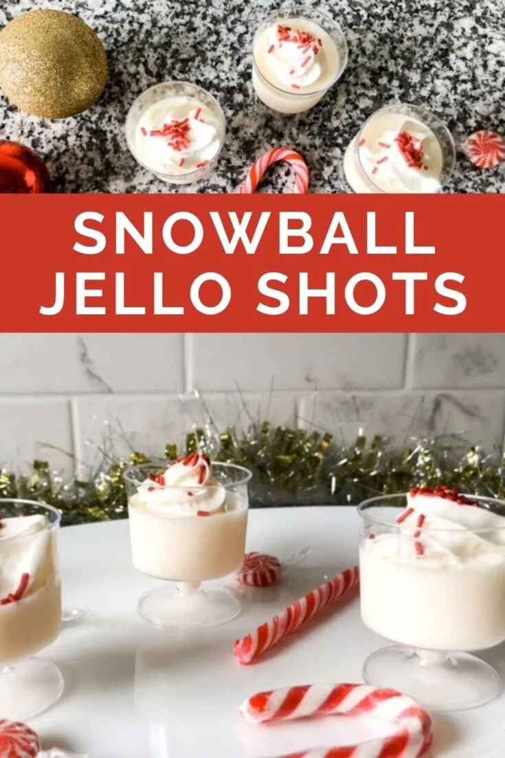 snowball Jello shots