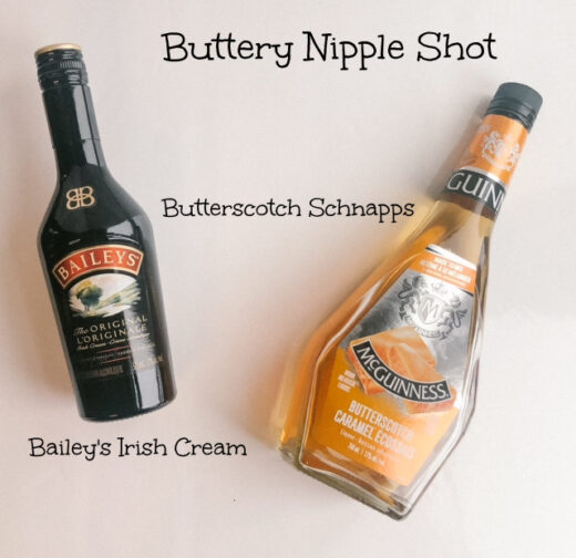 Buttery Nipple Shot Recipe