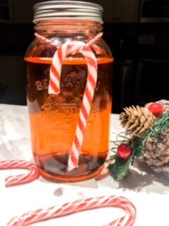 candy cane infused vodka