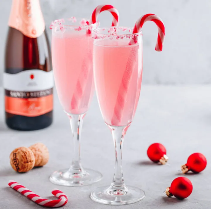 candy cane mimosa