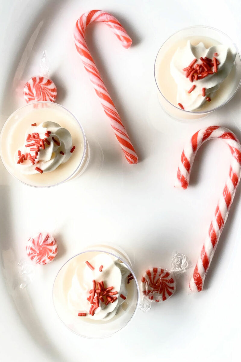 White Jello Shots With Condensed Milk