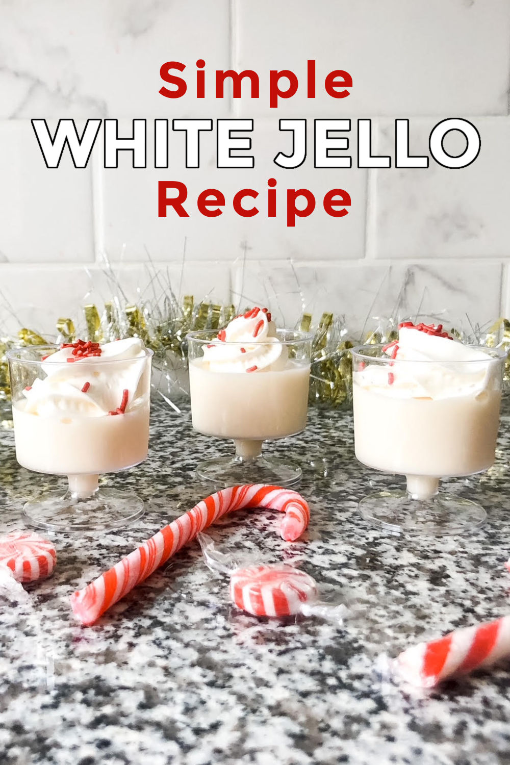 White Jello Shots With Condensed Milk
